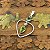 Pingente Charms Prata 925 Peridoto - Lançamento - Bali - Imagem 1