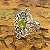 Anel Prata Bali 925 com pedra Peridoto - Imagem 1