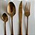 Jogo Talheres (garfo/faca/colher sopa/ colher sobremesa) inox cores Dourado/Rosê/Preto - Imagem 5