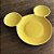 Prato de Sobremesa Mickey - Cores Branco/Vermelho/Preto/Amarelo - Imagem 4