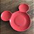 Prato de Sobremesa Mickey - Cores Branco/Vermelho/Preto/Amarelo - Imagem 5
