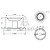 STB501BSE - Base Para Mola Pneumatica Scania K124/400 / L94 - Imagem 2