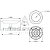ST307BSE - Base Nylon Para Mola Pneumatica KLL / SAF Holland - Imagem 6