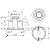 STB517BSE - Base Inferior Para Mola Pneumatica BMB - Imagem 2