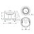 ST154BSE - Base Mola Pneumatica Suspensao Scania Serie 3 - Imagem 2