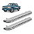 A055 - Estribo GM D-20 Cabine Simples Cromado 1985 a 1996 - Imagem 1
