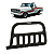 A171P - Para-choque Ford F-1000 Europeu Preto 1982 a 1992 - Imagem 1
