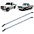 A161 - Grade do Vidro Ford F-1000 Aluminio Polido 1982-1998 - Imagem 1