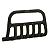 A177P - Para-choque Ford F-250 Europeu Preto 1999 a 2011 - Imagem 2