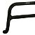 A178P - Para-choque Ford F-250 Comum Preto 1999 a 2011 - Imagem 3