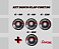 KIT 4 DISCOS FLAP G-60+G-80+G-120+G-120 - Imagem 1