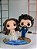 Noivinhos personalizados para topo de bolo de casamento - Funko Pop em porcelana fria - action figure - custom - Imagem 5