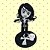Morte - Death - Sandman no estilo Chibi em biscuit - Imagem 5
