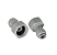 Engate Rápido rosca femea 1/2" BSP x tubo 3/8" - AFAB0607F - Imagem 1
