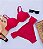 Top de Biquíni Plus Size Pink Poliamida Diana - Imagem 2
