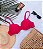 Top de Biquíni Plus Size Pink Poliamida Diana - Imagem 1