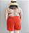 Shorts Plus Size Laranja - Imagem 4