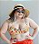 Shorts Plus Size Laranja - Imagem 6