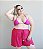 Shorts Plus Size Pink - Imagem 2