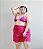Shorts Plus Size Pink - Imagem 3