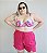 Shorts Plus Size Pink - Imagem 4