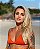 Top de Biquíni Fixo Bio Mare Páprica Elisa - Imagem 1