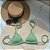 Top de Biquíni Basic Verde Sálvia - Imagem 2