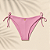 Calcinha de Biquíni Amanda Attack Rosa Bebê - Imagem 1