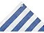 Lona Barraca Feira Azul Branca Listrada SL300 Impermeável 10,5x8 - Imagem 2