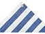Lona Barraca Feira Azul Branca Listrada SL300 Impermeável 5x2,5 - Imagem 2