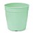 Vaso n3,5 verde + prato n1,2 Aquarela Verde - 2 unidades - Imagem 3