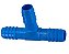 Kit 5 un Conector Emenda Unifortte Azul TE triplo PE 1/2 - Imagem 2