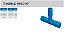 Kit 5 un Conector Emenda Unifortte Azul TE triplo PE 1/2 - Imagem 4