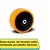 RODÍZIO GIRATÓRIO COM BASE 3 POLEGADAS + RODÍZIO FIXO COM BASE 3 POLEGADAS- KIT 2 UNIDADES - Imagem 4