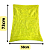 Kit 50 Embalagem para Hortifruti Amarelo Solpack - Imagem 2