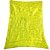 Kit 50 Embalagem para Hortifruti Amarelo Solpack - Imagem 1