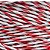 Fio Eletroplástico 500m 15x6 Vermelho/branco Igecast - Imagem 4