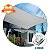 Tela Sombrite Decorativa Prata 90% 5x6m + Kit Instalação - Imagem 3