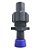 VÁLVULA AUTOLIMPANTE IMPLEBRÁS 16MM - KIT 50 UNIDADES - Imagem 1