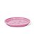Prato Nutriplan Plástico Rosa Claro N°1,2 Para Vasos - Imagem 1