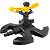 Mini Aspersor Agrojet Com Base Esqui E Conector Mangueira - 12 Unidades - Imagem 1