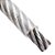 CABO DE AÇO 1/8 6X19 AFA GALV REVESTIDO PVC CRISTAL (BOB. 50 MTS) - Imagem 2