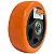 Roda De Pvc Laranja 4" - Imagem 3