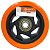 Roda De Pvc Laranja 4" - Imagem 1