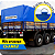 LONA PVC LOCOMOTIVA AZUL/PRETO COM ARGOLA - 10X6,2 - Imagem 3