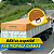 LONA PVC LOCOMOTIVA LARANJA/PRETO COM ARGOLA - 3X4 - Imagem 5