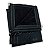 LONA PVC VINI PLAST PRETO/PRETO COM ARGOLA - 7,7X5,2 - Imagem 1