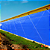 CORTINA AVIÁRIO AZUL - 2,60X100 + KIT DE INSTALAÇÃO - Imagem 5