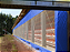 CORTINA AVIÁRIO AZUL - 2,60X100 + KIT DE INSTALAÇÃO - Imagem 6