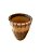 Vaso Decorativo Tina Nutriplast Cônico 60cm Envelhecido Resistente UV - Imagem 1